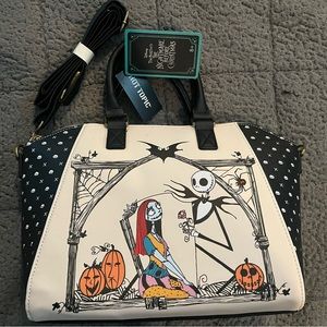 The Nightmare Before Christmas Loungefly satchel bag NWT